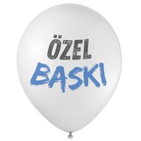 Baskılı Balon